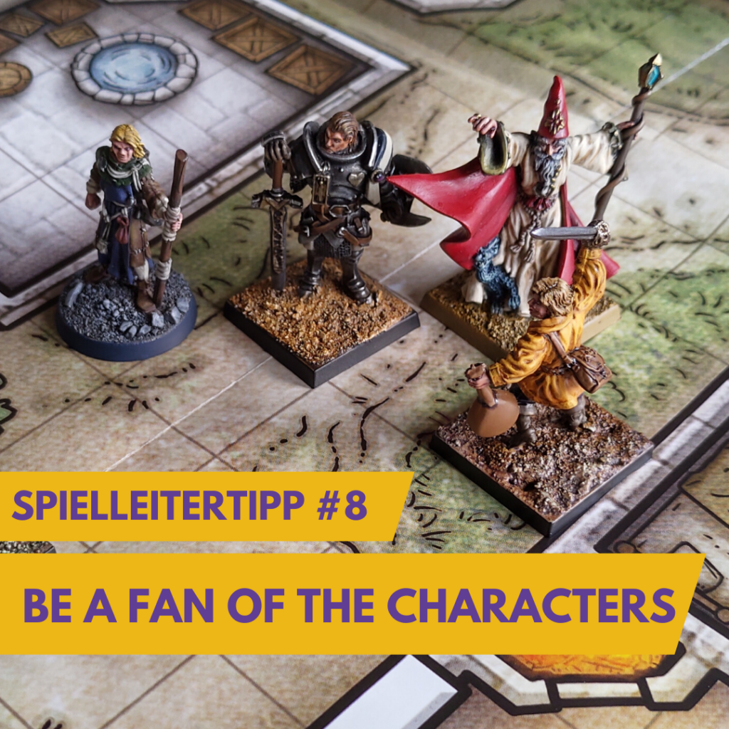 Konzept Be a fan of the Characters aus Dungeon World