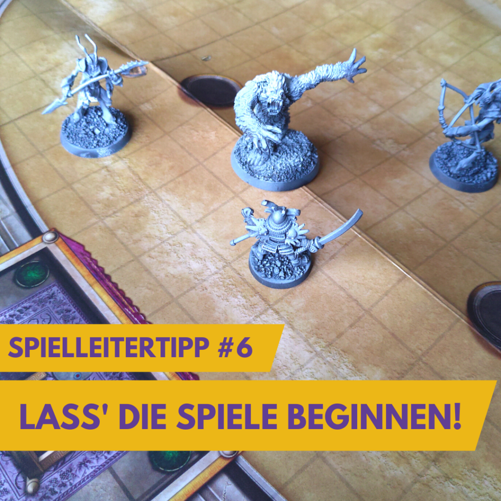 Beispielszene für Wettkämpfe als Teile einer Rollenspielsession